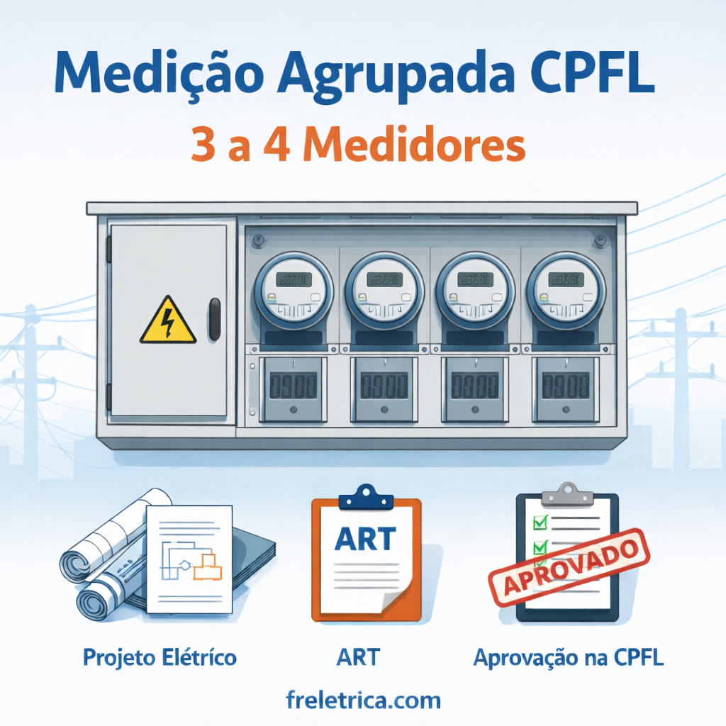 Projeto de Medição Agrupada 3 a 4 medidores