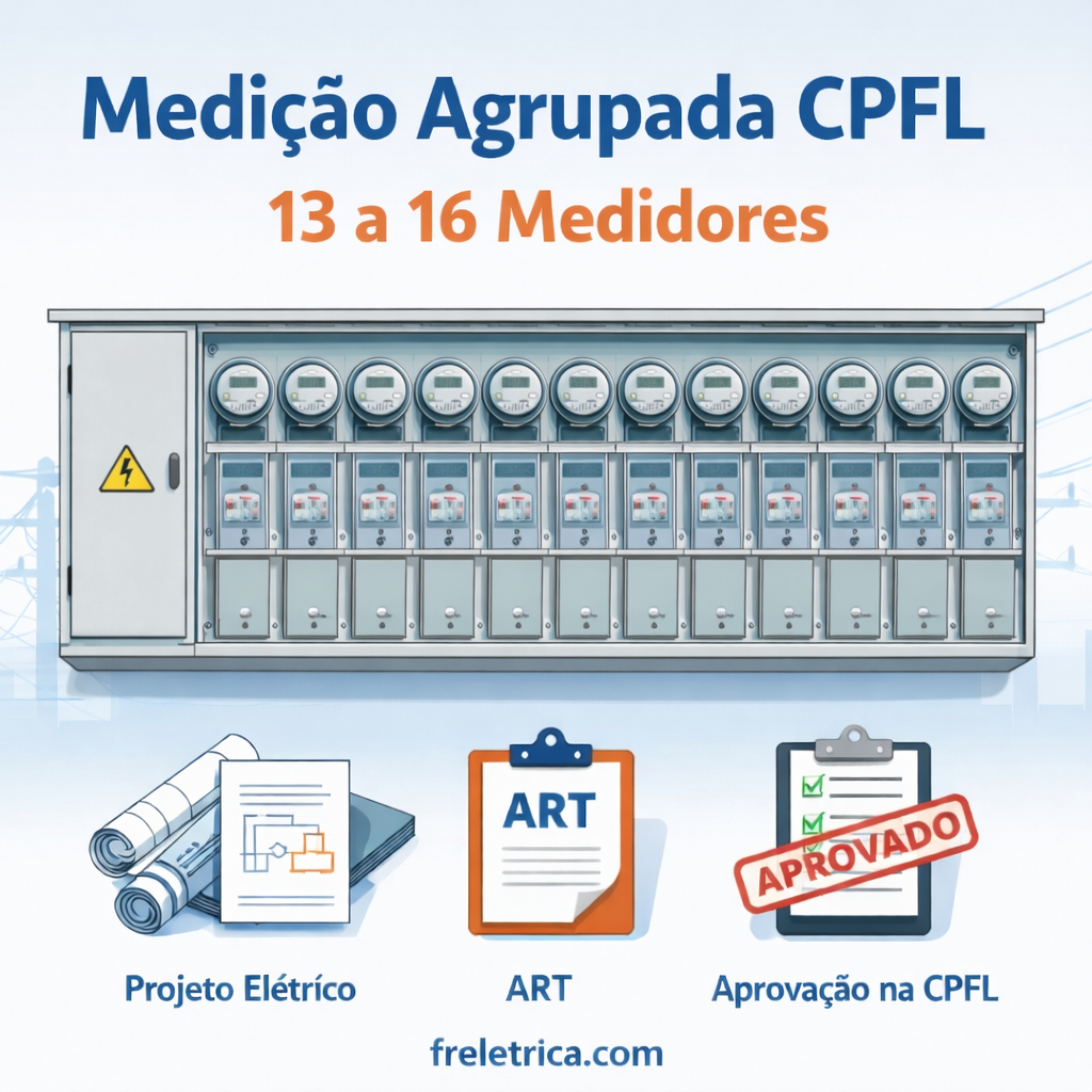 Projeto de Medição Agrupada 13 a 16 medidores
