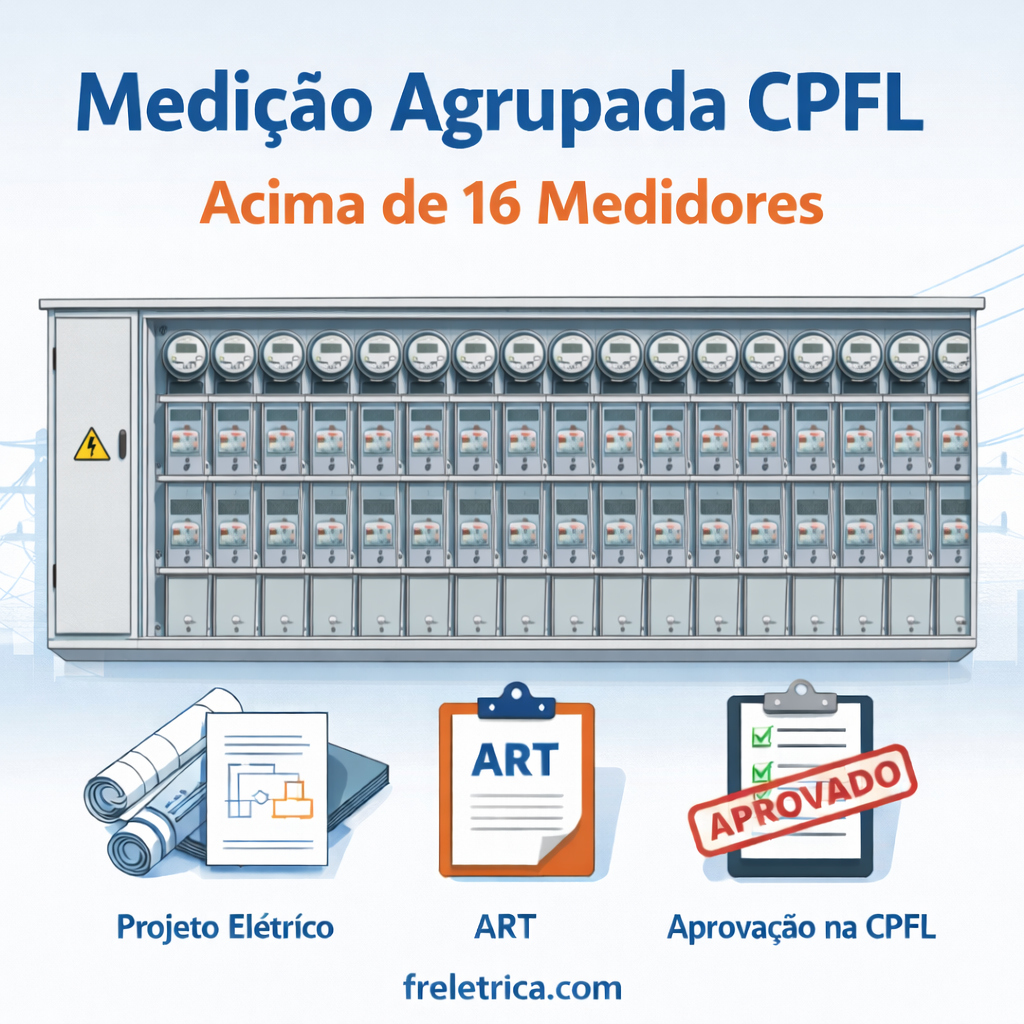 Projeto de Medição Agrupada acima de 16 medidores