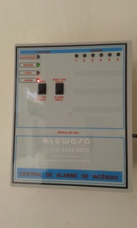 Sistema contra incêndio